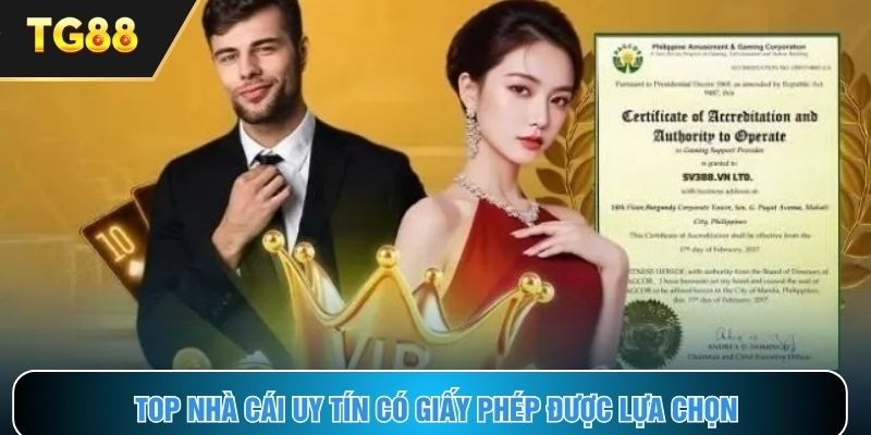 Top nhà cái uy tín có giấy phép được đánh giá 2026